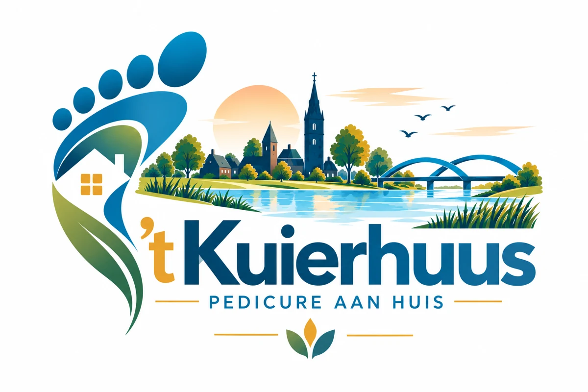 Logo ’t Kuierhuus — pedicure aan huis